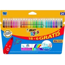 Bic Spalvoti Flomasteriai Kids Couleur 24 spalvų rinkinys 103240