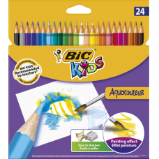 Bic Spalvoti pieštukai Aquacouleur 24 spalvų rinkinys