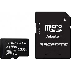Ecost prekė po grąžinimo Arcanite MicroSD atminties kortelė su adapteriu 128 GB