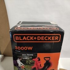 Ecost prekė po grąžinimo  Black+Decker elektrinis lapų pūstuvas