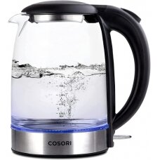 Ecost prekė po grąžinimo, COSORI stiklinis virdulys su atnaujintu nerūdijančio plieno filtru ir vidi
