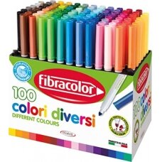 Ecost prekė po grąžinimo Fibrac spalvinimo rašikliai Colori Conic galiukų pluošto super C