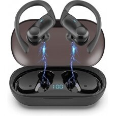Ecost prekė po grąžinimo Hadisala Bluetooth ausinių sportas, belaidis IPX7 atsparus vandeniui, Bluet