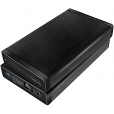 Ecost prekė po grąžinimo LogiLink UA0284 USB 3.0 kietojo disko korpusas 3,5 colio SATA HDDS iki 6 TB