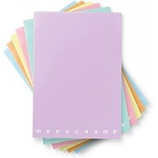 Ecost prekė po grąžinimo, Pigna Monocromo pastelė, taškinis metalinis atspalvis, 10 x 42 lapai, A4