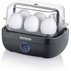 Ecost prekė po grąžinimo, SEVERIN kiaušinių virimo aparatas 6 kiaušiniams, su matavimo taurele ir ki