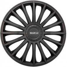 Ecost prekė po grąžinimo SPC1692BK Sparco Torino ratų apdaila 16 colių juoda spalva