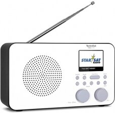 Ecost prekė po grąžinimo Techisat Viola 2 nešiojamasis interneto radijas (DAB+, FM, WIFI, ausinių li