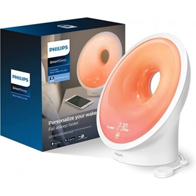 Ecost prekė po grąžinimo Philips Smart ConnectWakeup Light HF3671/01 Natūralus žadinimas