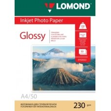 Fotopopierius Lomond Photo Inkjet Paper Blizgus 230 g/m2 A4, 50 lapų