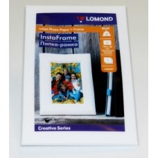 Fotopopierius Lomond Photo Inkjet Paper Matinis 160 g/m2 10x15, 15 sheets + InstaFrame White Window
