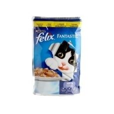 Konservuotas ėdalas katėms FELIX Fantastic, su vištiena, 85 g