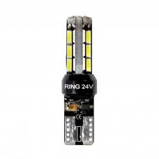 LED lemputė RING 24V 3W W5W RING W2.1x9.5d 6000K 220 liumenų