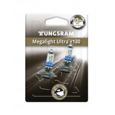 Lemputė H7 12V 55W BL2vnt. TUNGSRAM Megalight Ultra +130 58520XNU