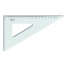 Liniuotė-trikampis Koh-I-Noor, plastikinis, 60/200 mm  1225-005