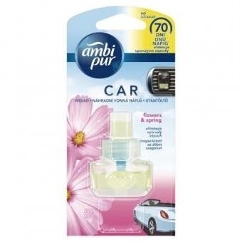 Oro gaiviklio automobiliams pakeitiklis AMBI PUR Car Flowers, 7 ml