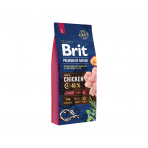 Sausas maistas šunims Brit Premium By Nature Junior L 15kg