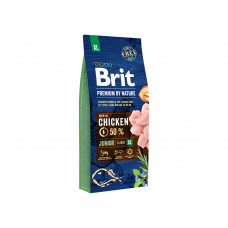 Sausas maistas šunims Brit Premium By Nature Junior XL 15kg