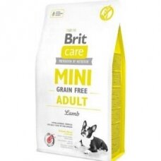 Sausas šunų ėdalas BRIT CARE, Mini , Adult, Lamb, 2 kg
