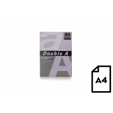 Spalvotas popierius Double A, 80g, A4, 500 lapų, Levender