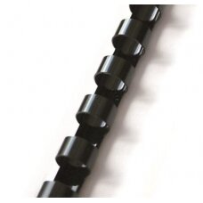 Spiralė įrišimui plastikinė 10mm, juoda (100vnt.)